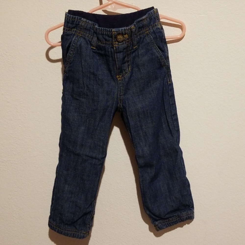 Carter's Size 2T Lined Denim Pants